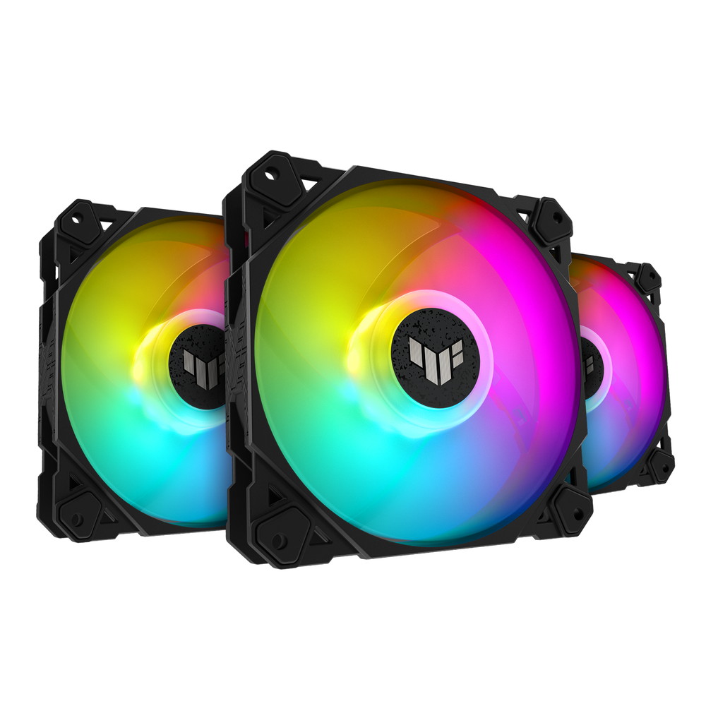 ケースファン「TUF GAMING TF120 ARGB」「TUF GAMING TF120 ARGB 3IN1 